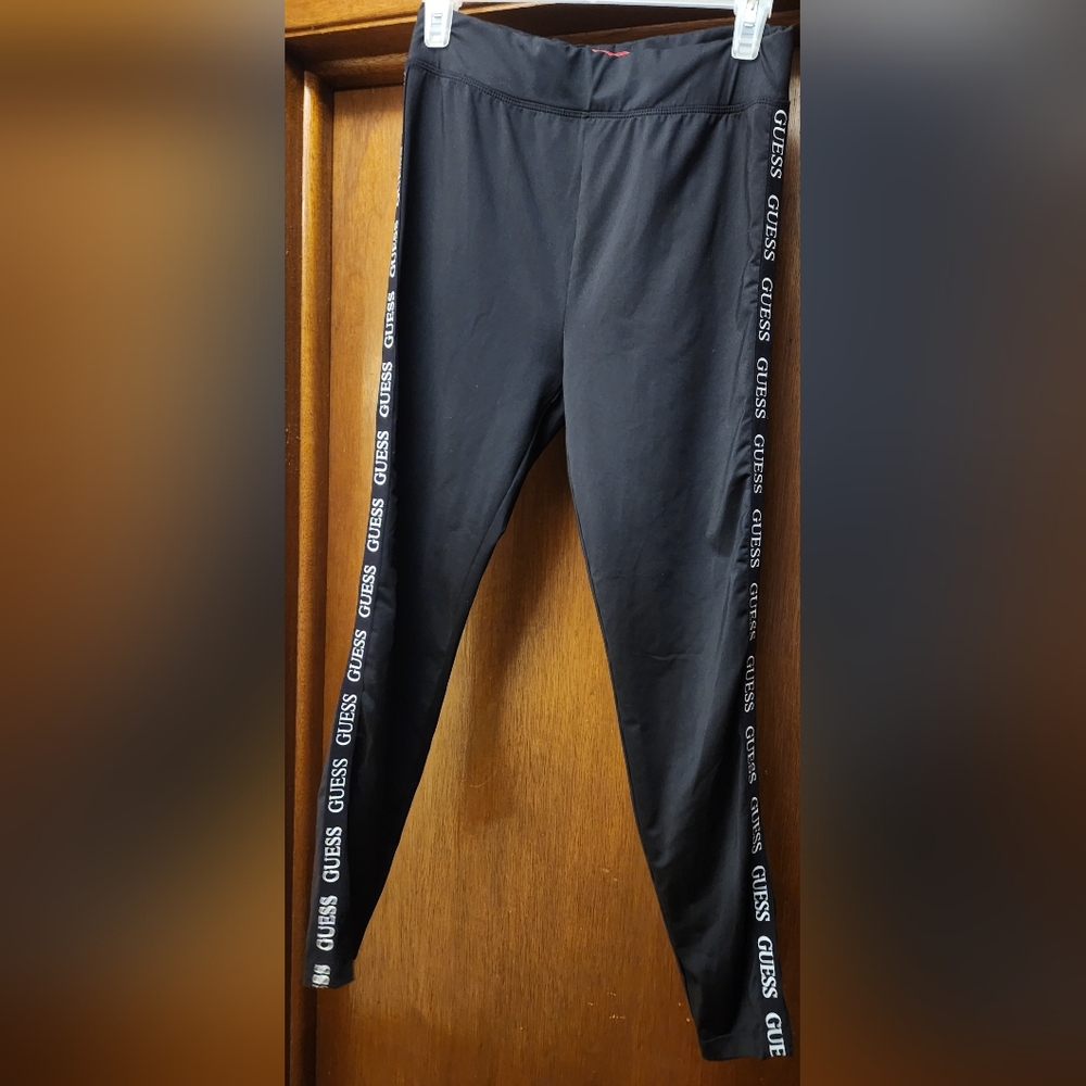 Black Guess Leggings, Medium